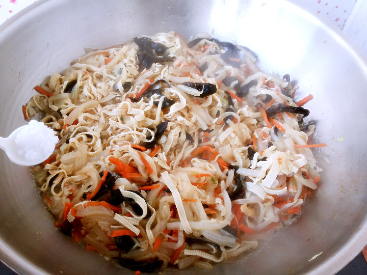 白菜豆腐皮步骤16