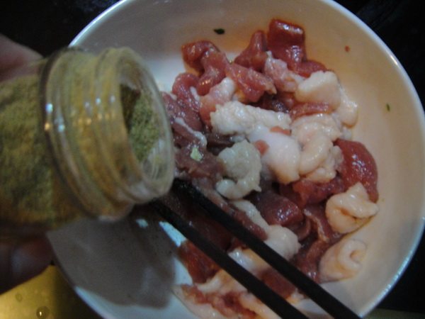 香辣白菜肉片步骤7