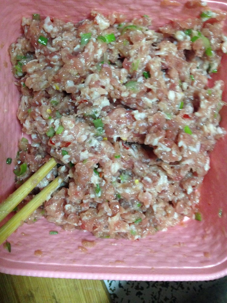 猪肉白菜卷步骤2