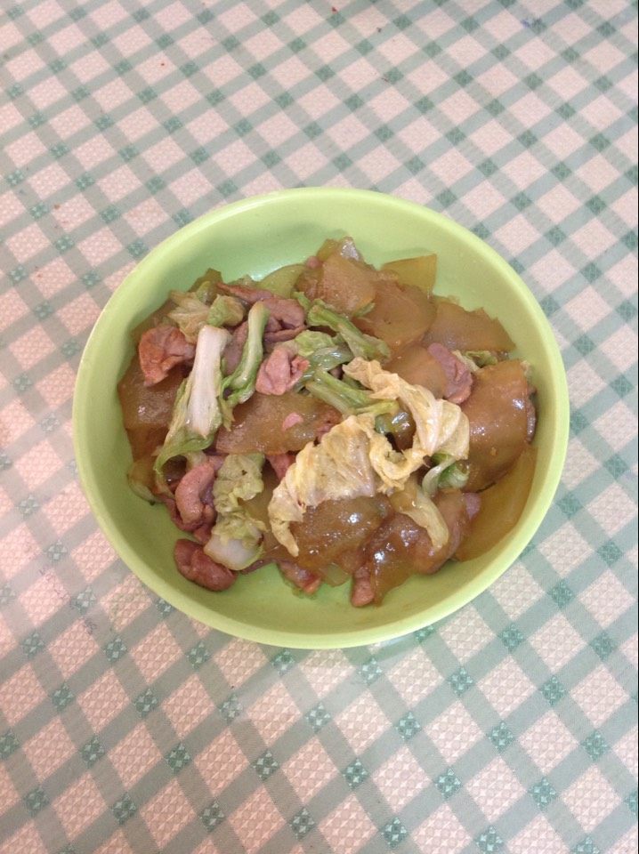猪肉白菜小格扎步骤14