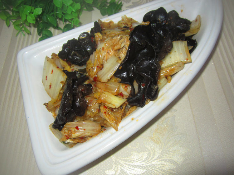 干锅白菜木耳步骤10