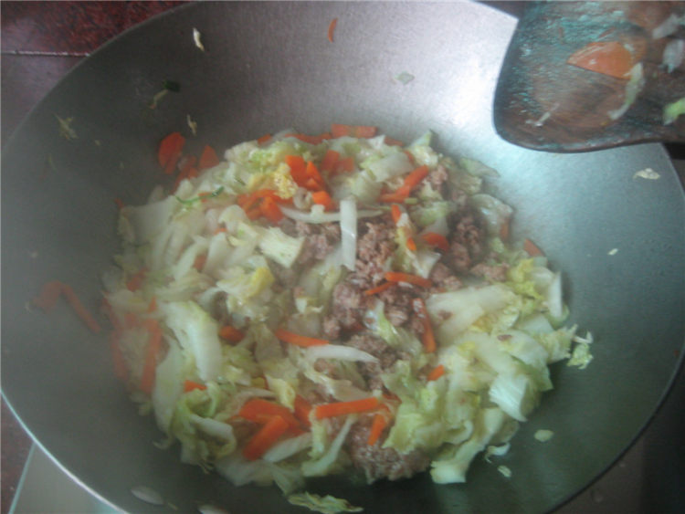 肉末白菜步骤9