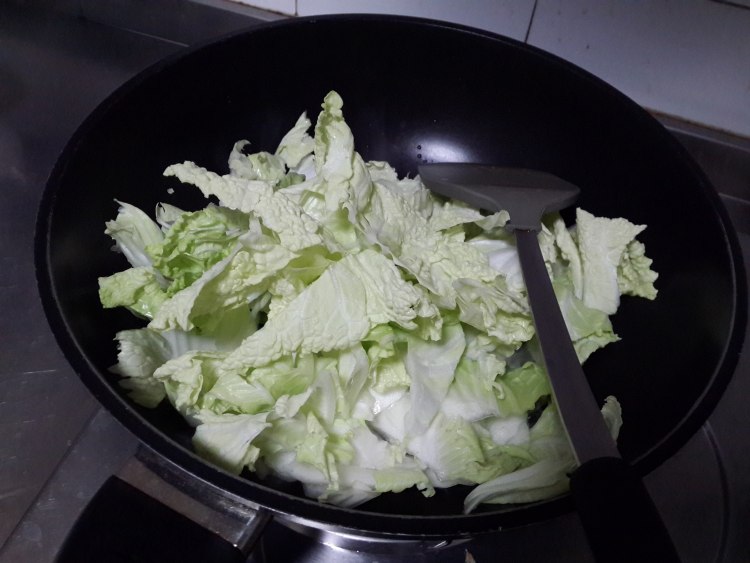 醋溜大白菜步骤3
