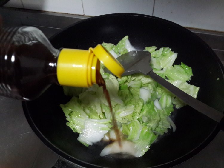 醋溜大白菜步骤5