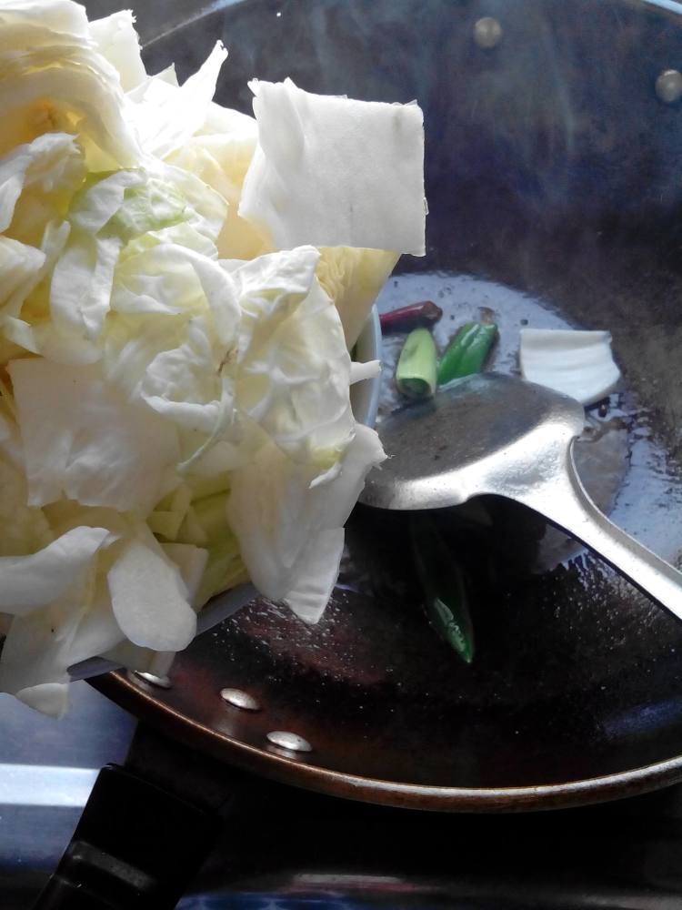红烧肉炖白菜步骤11