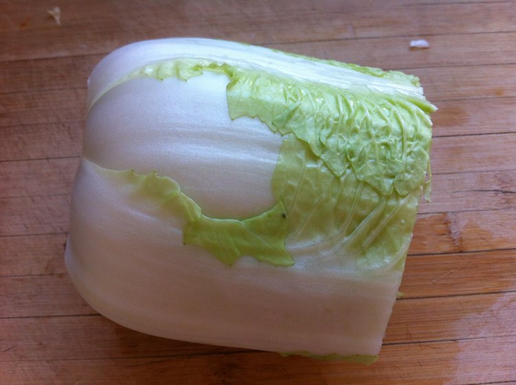 白菜炒牛肚步骤2