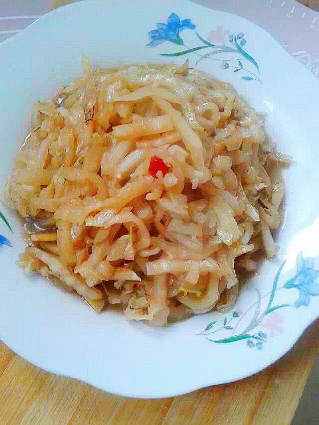 醋炝白菜帮步骤7