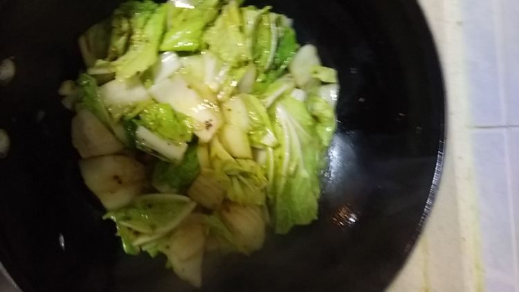 香辣炒白菜步骤5
