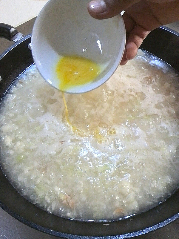 海米疙瘩汤步骤14