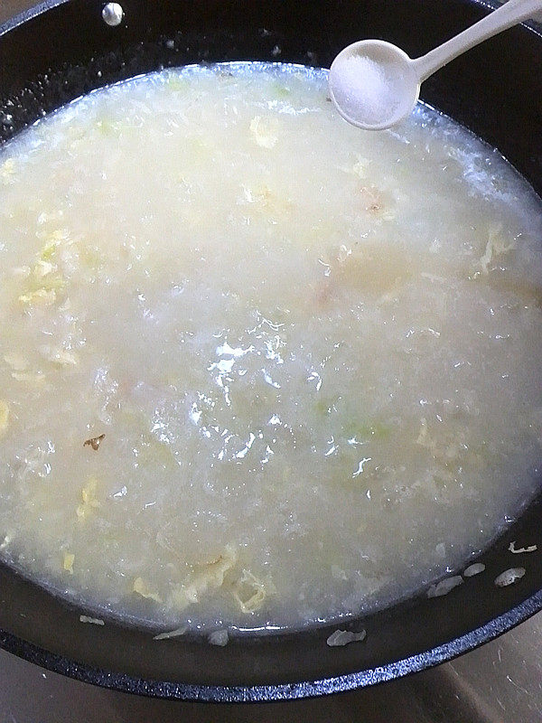 海米疙瘩汤步骤15