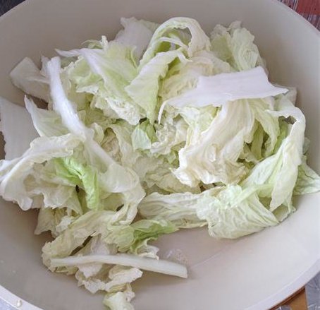 油焖虾烩白菜步骤5