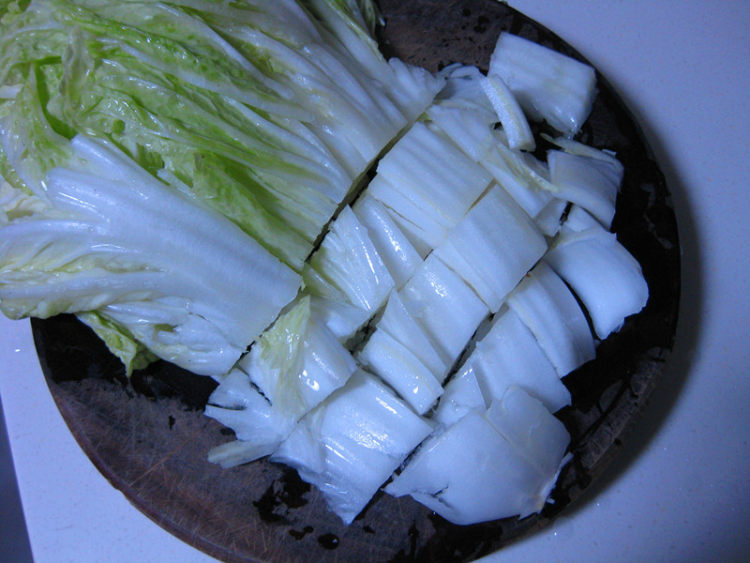 笔管鱼炖白菜豆腐步骤12