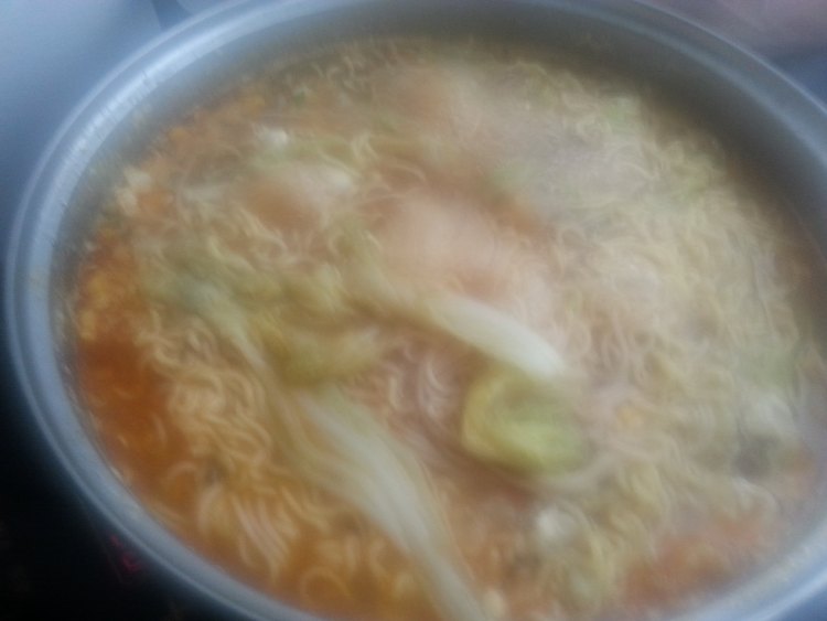 白菜煮面步骤6