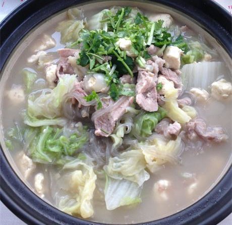 大骨汤汆白肉豆腐汤步骤11