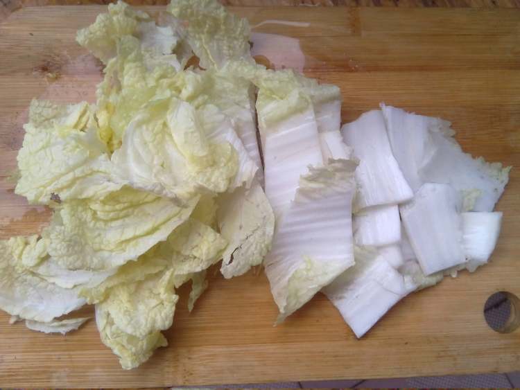 豆腐黑白菜步骤4