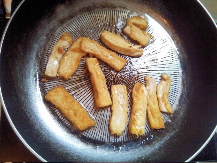 豆腐黑白菜步骤5