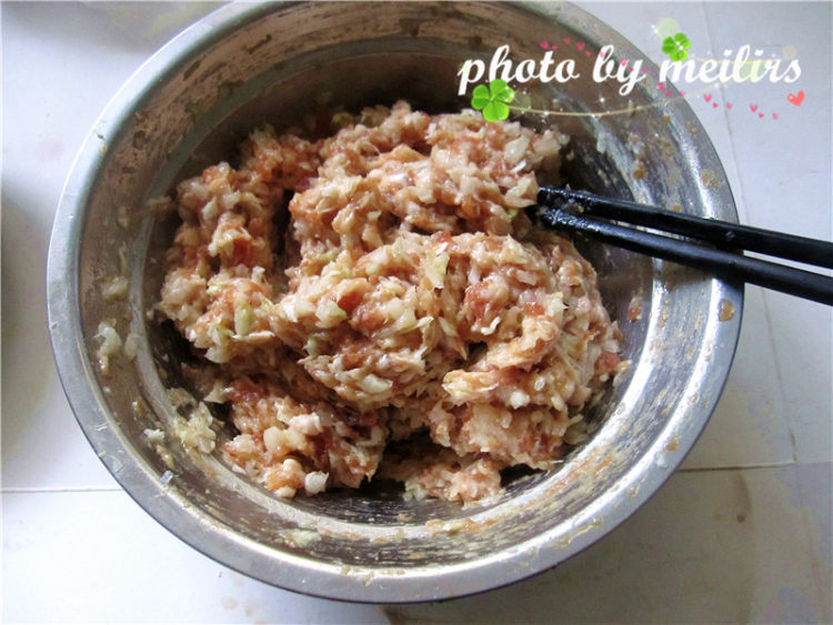 菜肉馄饨步骤6