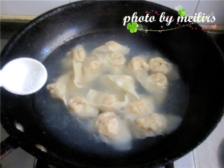 菜肉馄饨步骤14