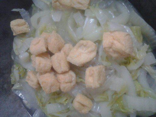 油豆腐粉条炖白菜步骤7