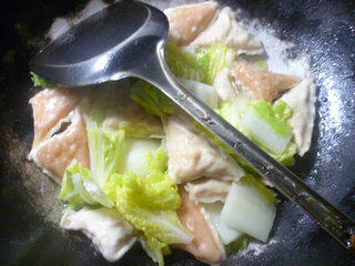 白菜肉燕步骤7