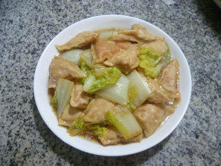 白菜肉燕步骤12