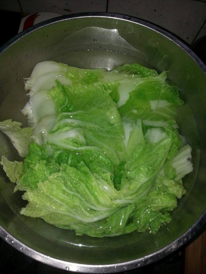 素炒白菜丝步骤3