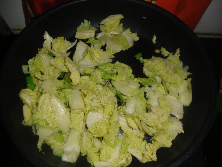 木耳白菜步骤5