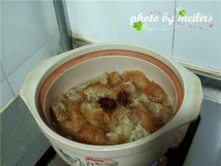 白菜面筋汤步骤7
