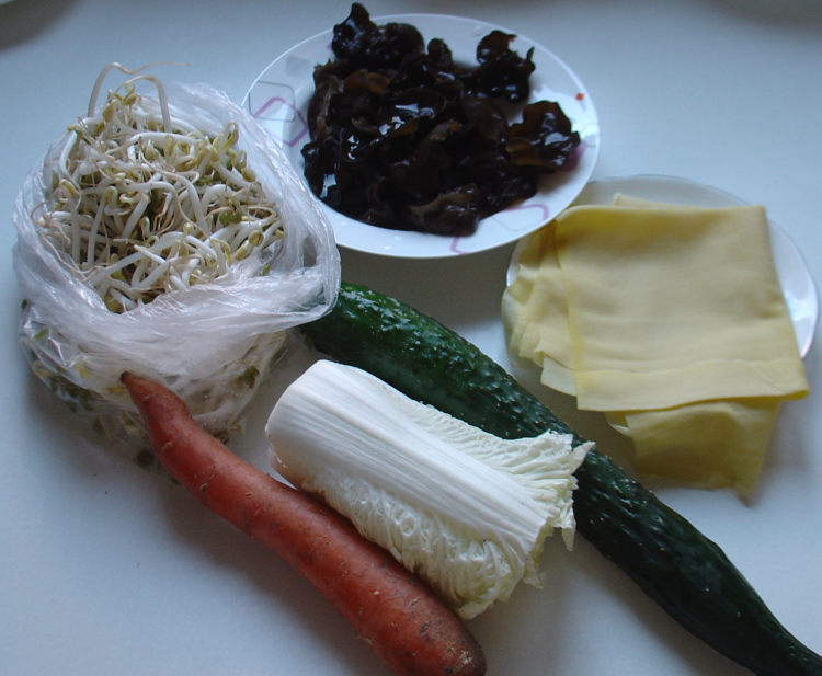 山东大拌菜步骤1