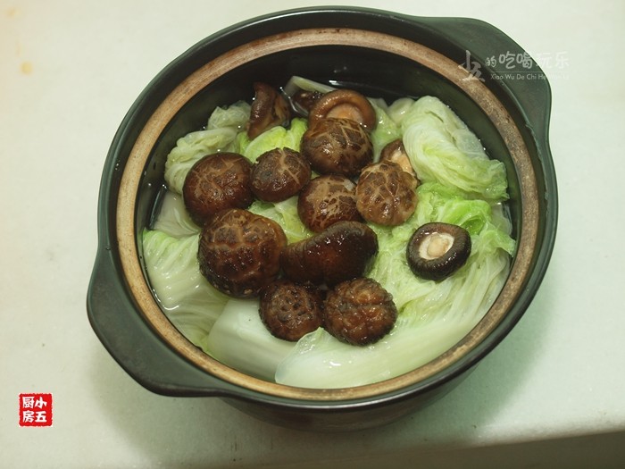 干贝白菜煲步骤8