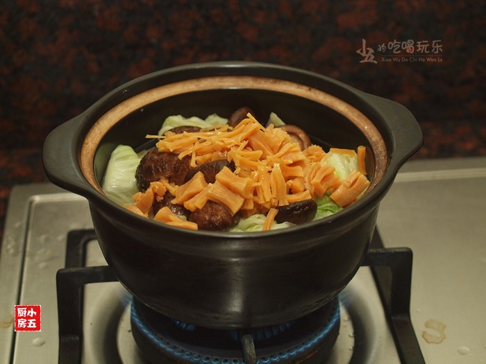 干贝白菜煲步骤9