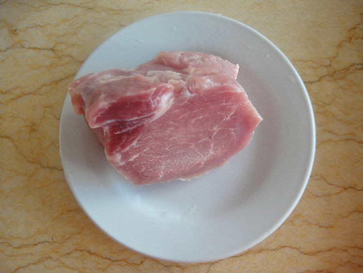 豆豉烂糊肉丝步骤1