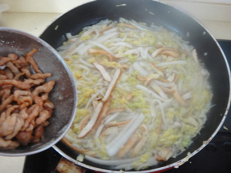 豆豉烂糊肉丝步骤10