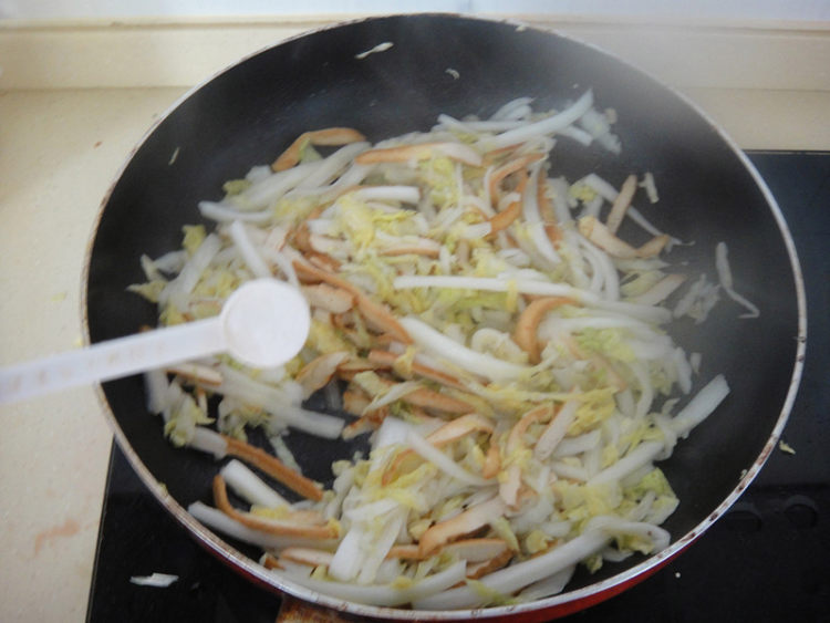 豆豉烂糊肉丝步骤9