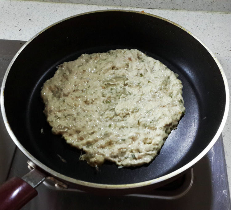 菜馅饼步骤4