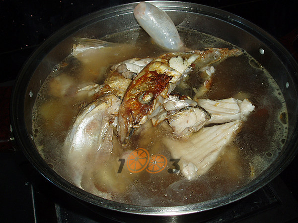 白菜鱼头火锅步骤13