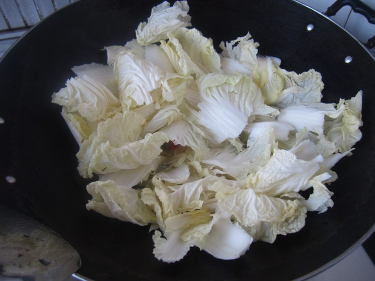 泡椒白菜步骤5