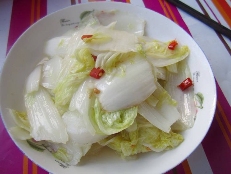 泡椒白菜步骤7