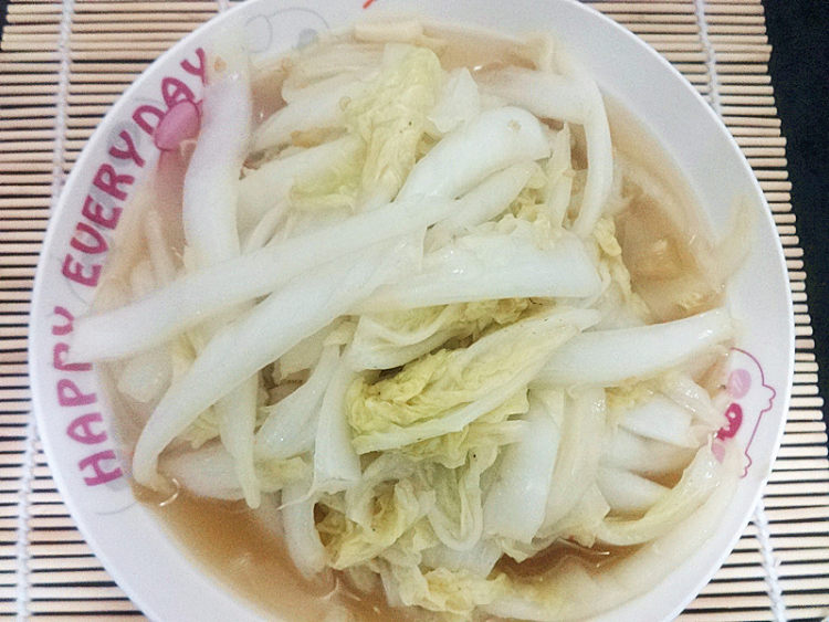 酸辣大白菜步骤7