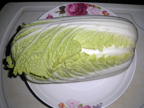 炝炒黑木耳白菜步骤1