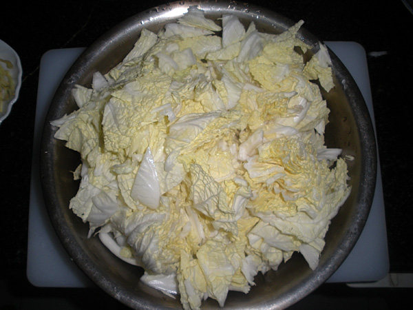 醋溜木耳白菜步骤4