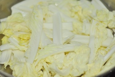 韩式白菜炖蛤蜊步骤5