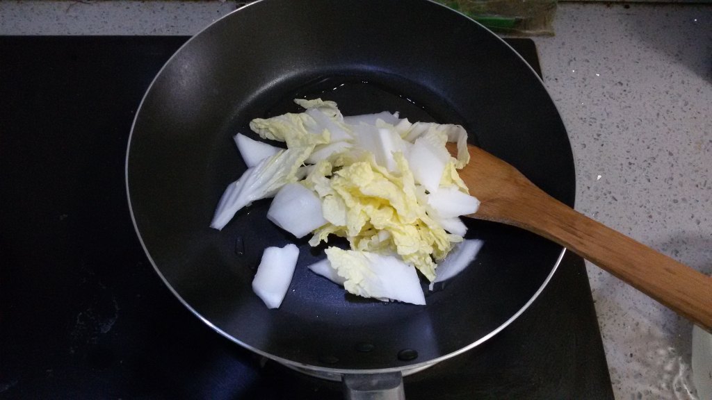 青椒炒白菜步骤10