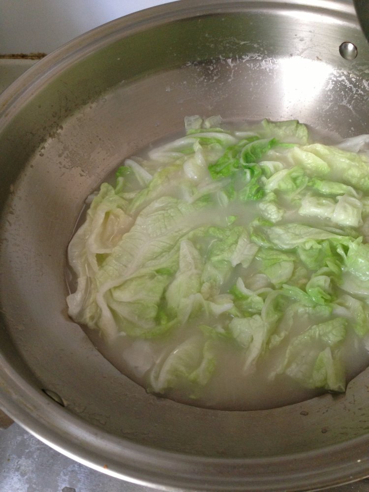 杏鲍菇奶白菜步骤5