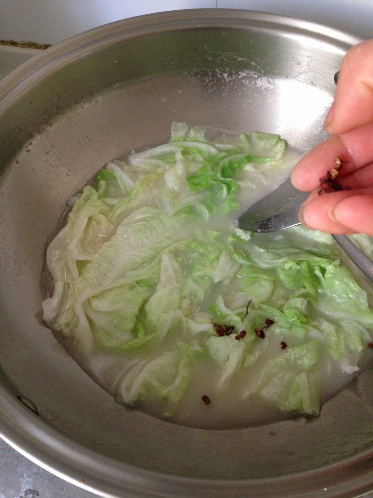 杏鲍菇奶白菜步骤7