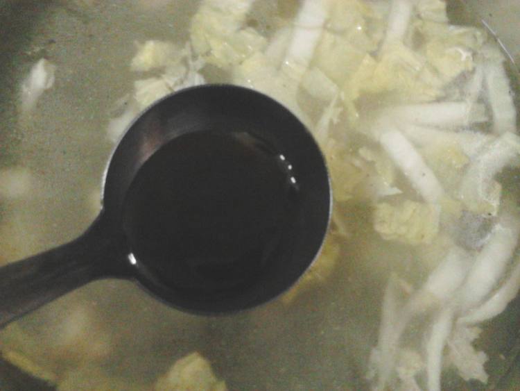 豆腐白菜粉条汤步骤8
