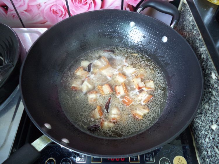 烧肉炖白菜豆腐步骤7