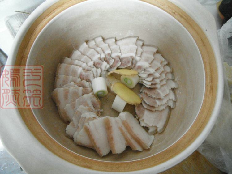 砂锅白肉步骤3