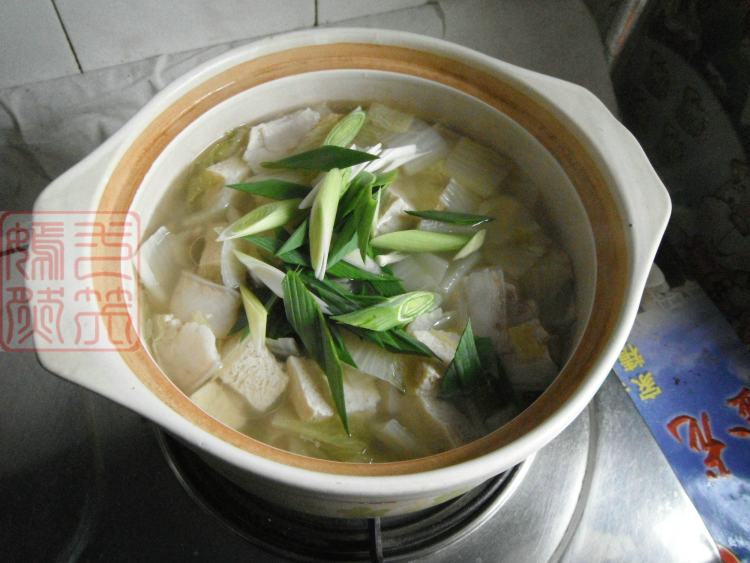 砂锅白肉步骤8