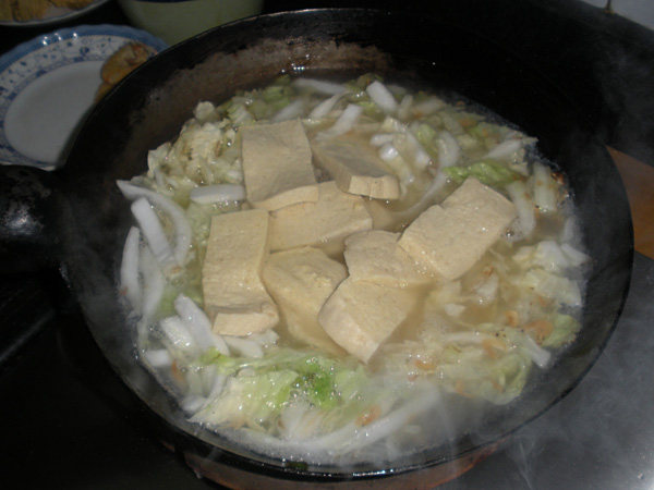 白菜冻豆腐汤步骤8
